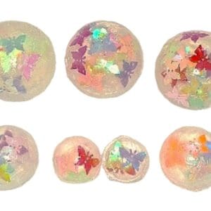 Iridescent Butterfly Soap Rounds Vegan, Gluten-Free, Handmade in the USA.